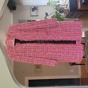Pink Tweed Kate Spade Coat!!!!!